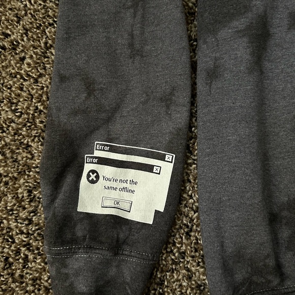 NWT - Rare - Broken Promises - You're not the same offline - hoodie - Picture 2 of 11